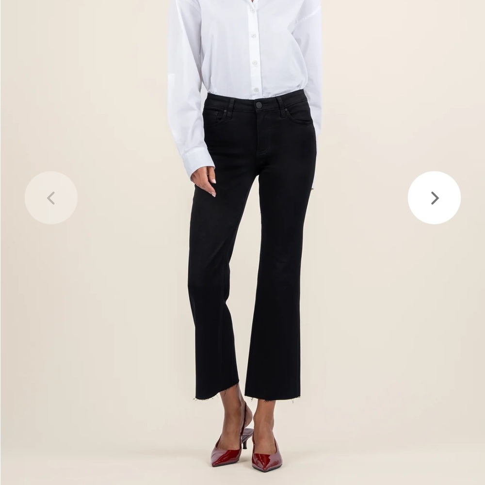 KUT Kelsey Ankle Flare Jean